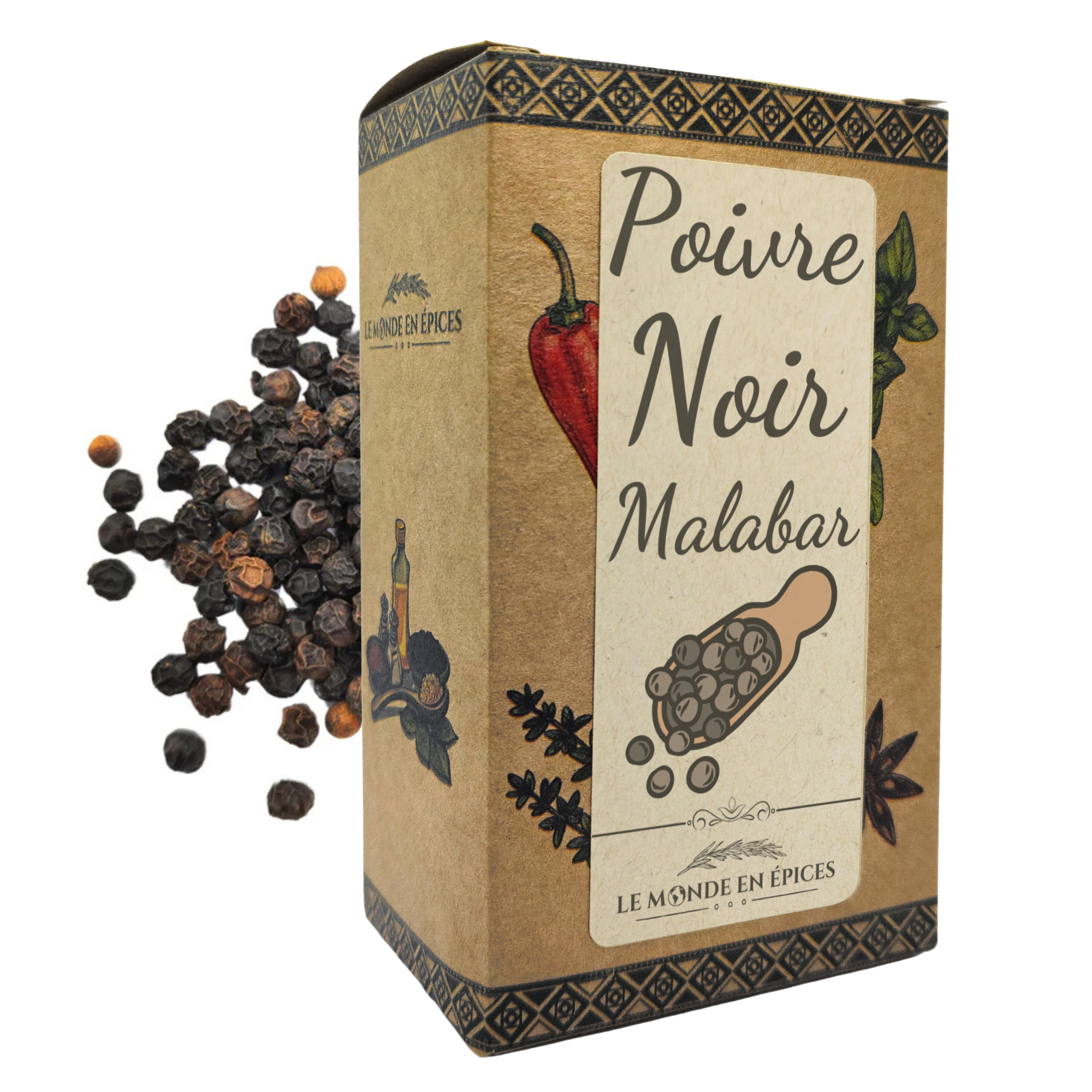 Poivre noir de Malabar